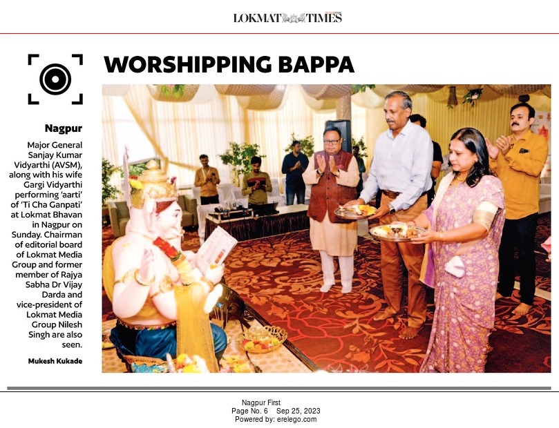 Worshipping Bappa